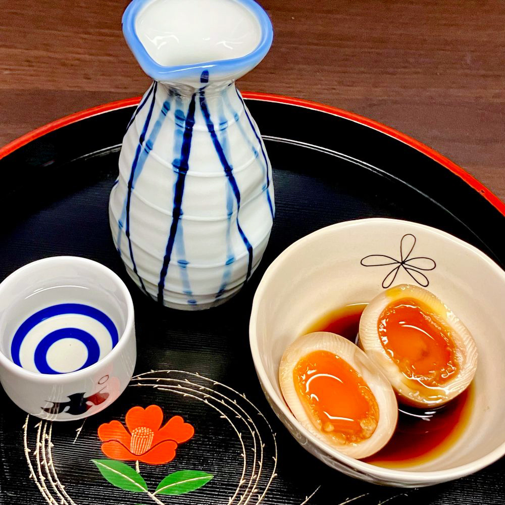 完成した味玉の写真